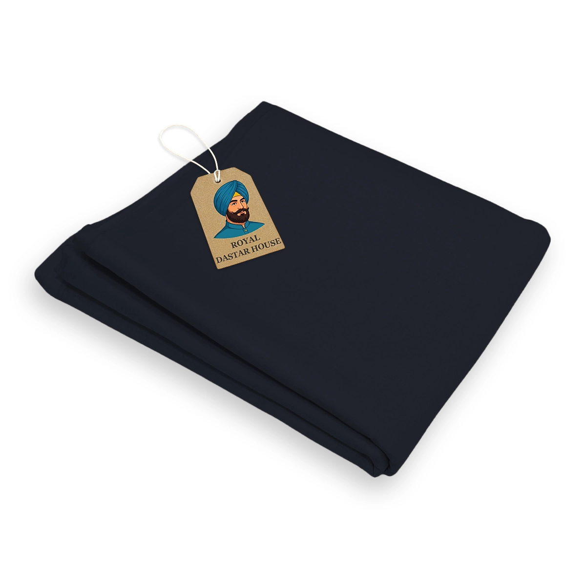 Charcoal Navy Color Turban G18